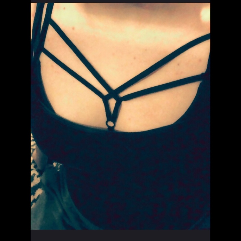 *Only Small Left*Sexy Black Bra Harness - Picture 3 of 6